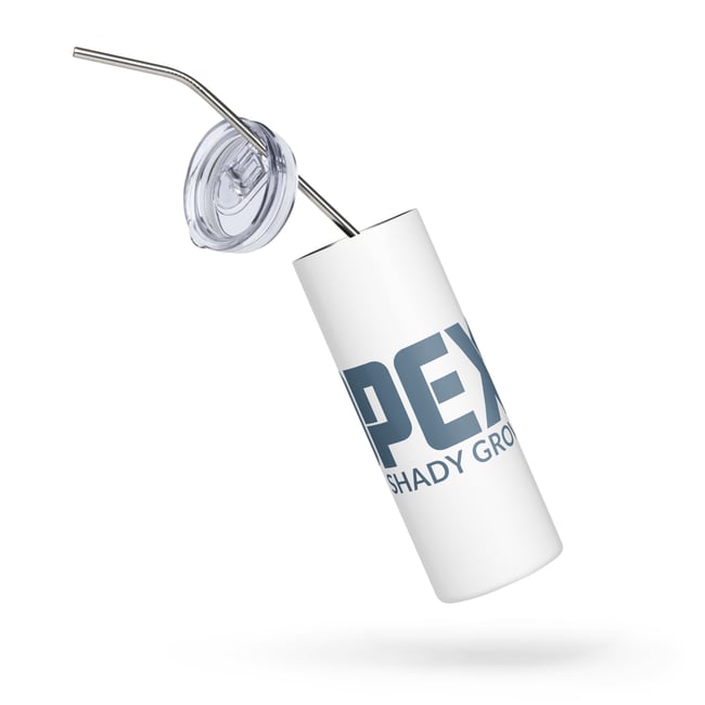 Stainless Steel OPEX Tumbler - 20oz White