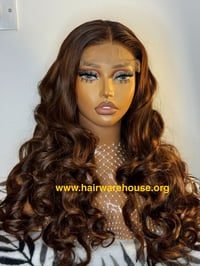 Image 2 of JAZMINE WAVES(300G Raw Hair ) 5x5 Swiss Closure
