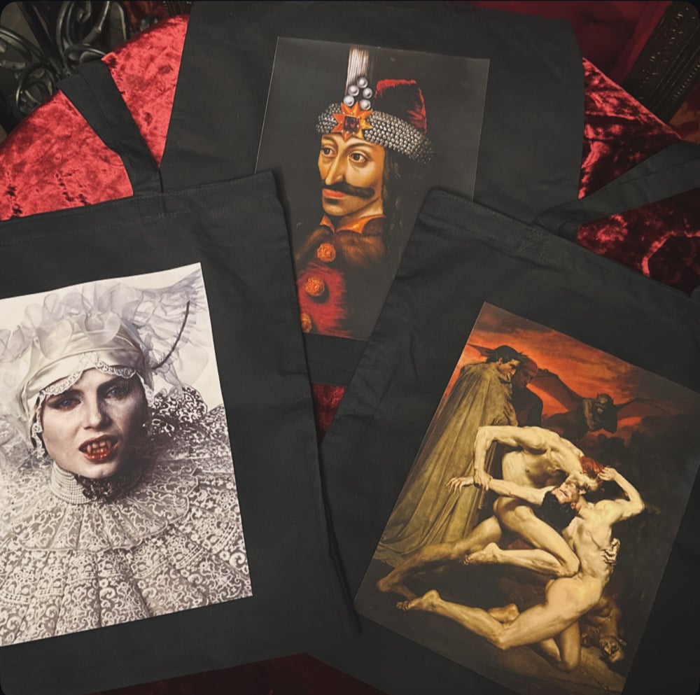 Image of Vampire Mystery Tote Bags