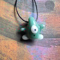 Image 1 of MNIATURE LIL ONE EYED ALIEN PENDANT 12
