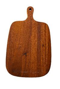Image 6 of 👑The Armored Kingdom Signature Engraved Walnut Cutting Board - 100% Sustainable American Wood