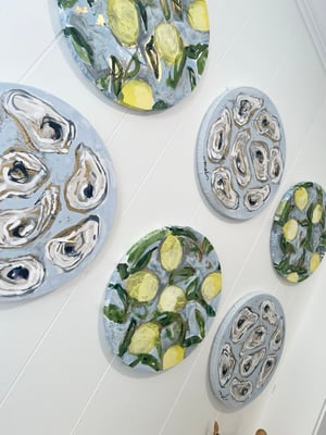 Image of “oyster and lemon bubbles”