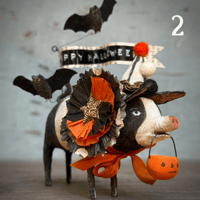 Image 7 of Halloween Spun Cotton Pigs (multiple options available)