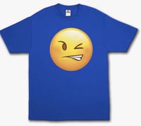 Blue STiNKEYE Emoji Tee