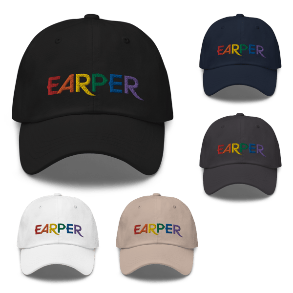 Image of Earper Pride Dad Hat (Embroidered)
