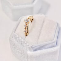 Image 2 of Baby Blue Flower Ring