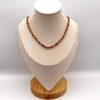 Image 2 of Yellow Tortoise Layering Necklace