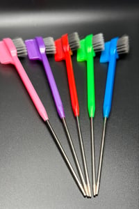 Image 1 of Braiding, metal tail comb/3in1 edge brush, rattail comb, , shampoo comb, volume comb,pik’s