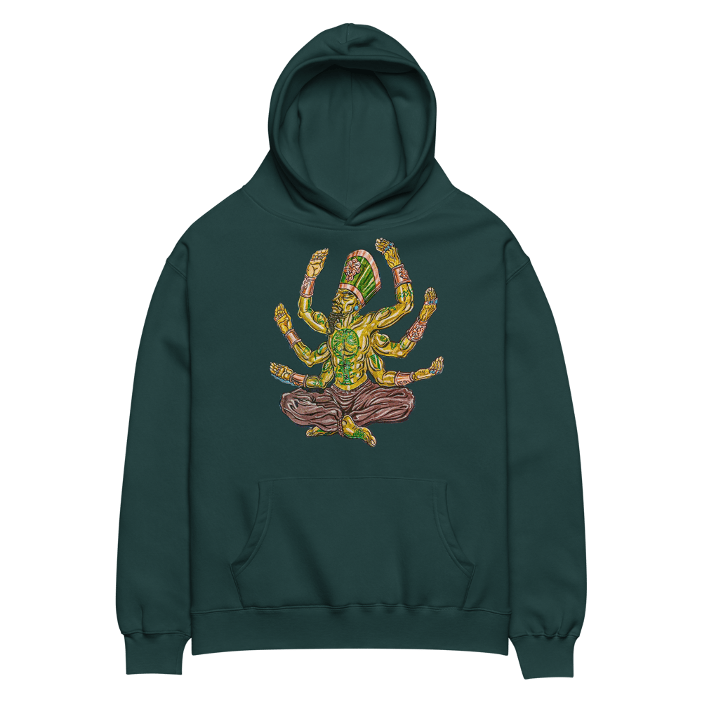 "BaBa NtchR" SLO Oversized Hoodie [ART ILLUSTRATED BY GREGORY HAWKINS]