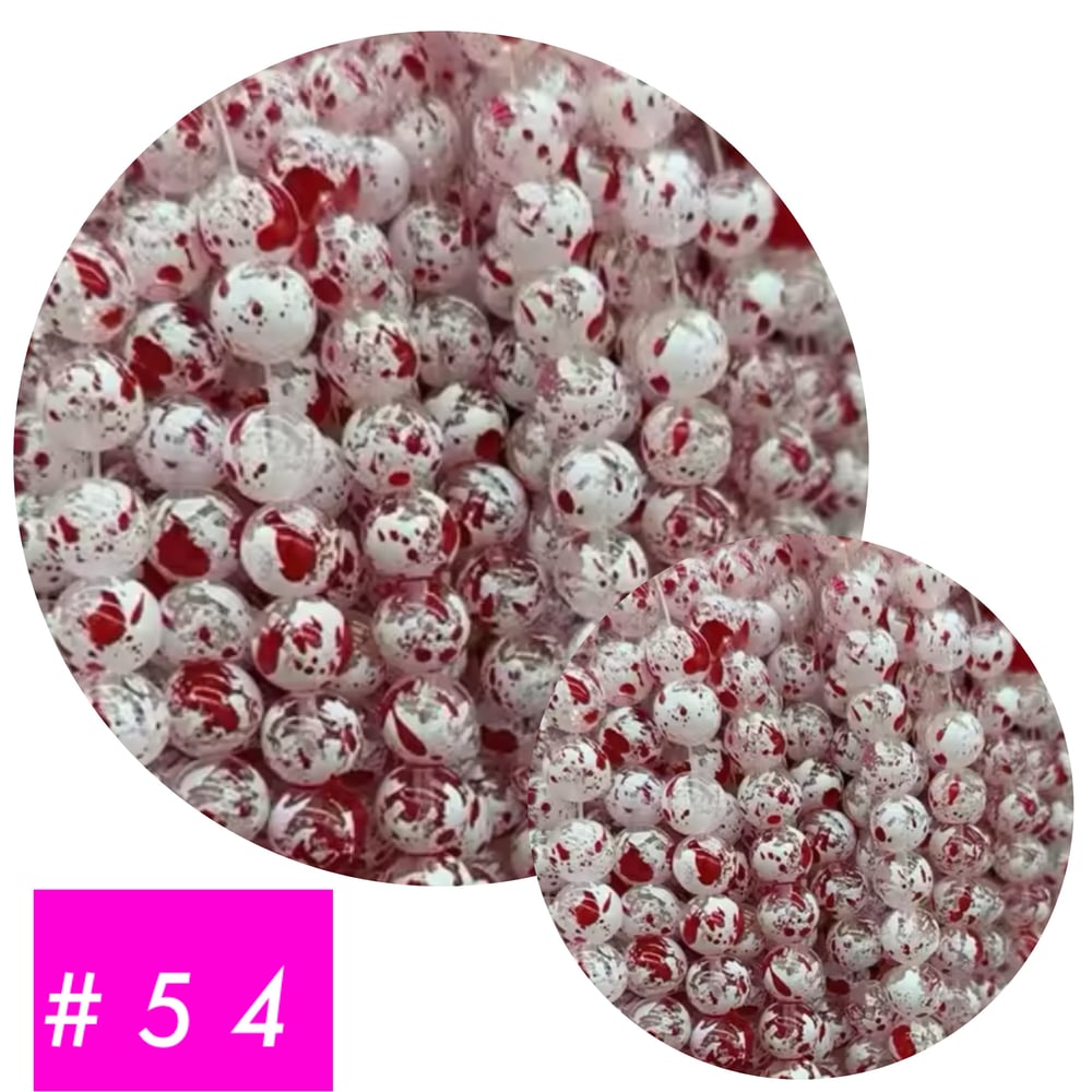 Image of Peppermint Candy Bead #54