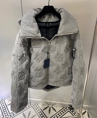 Image 4 of UNISEX GREY SHADOW PRINT JACKET