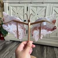 Image 4 of Pink & Purple Amethyst Butterfly Wings A 🪽 
