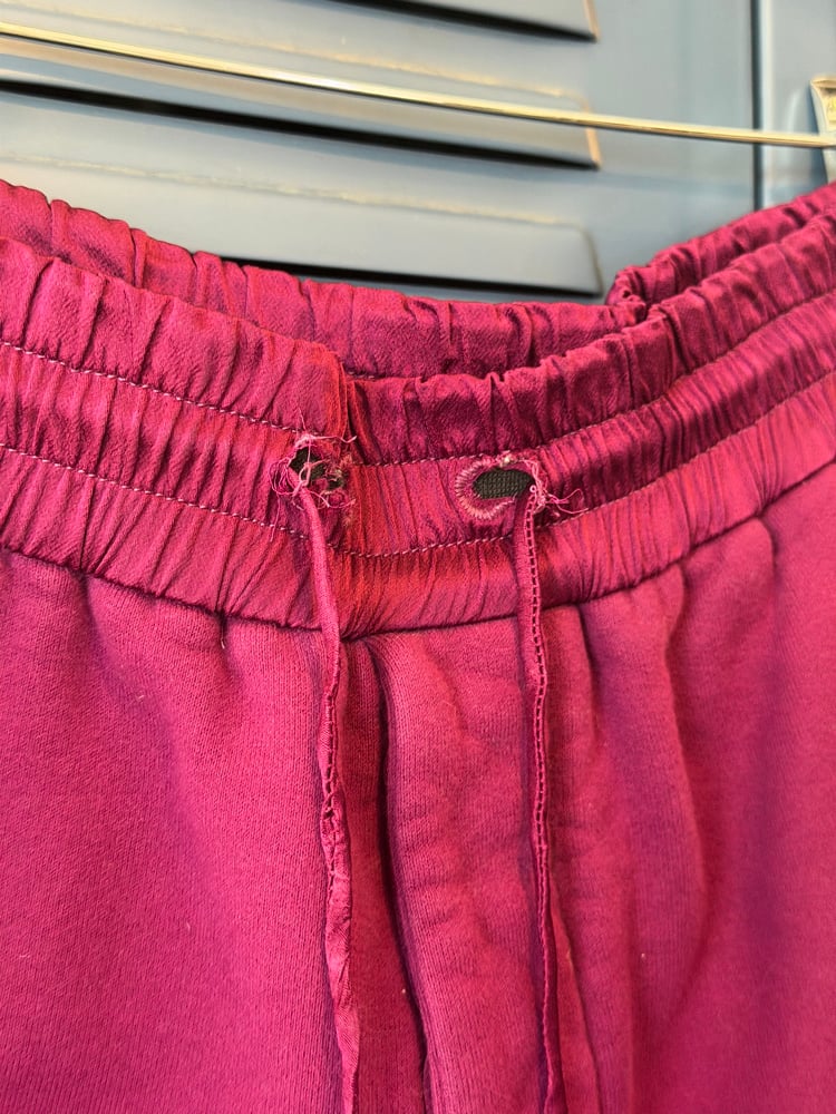 Image of Saint Laurent Fuchsia Sweatpants