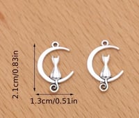 Image 3 of Zinc Alloy Moon Cat