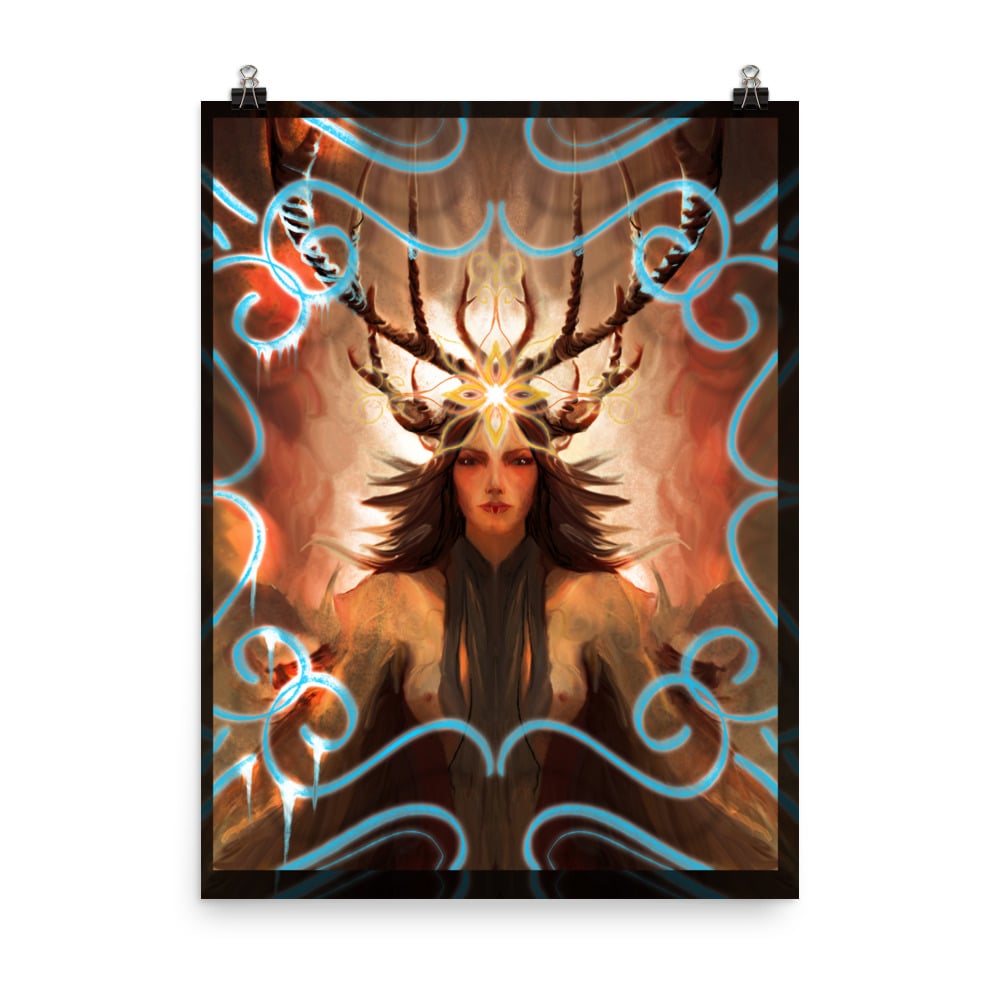 Print - Ice Queen of the Forest