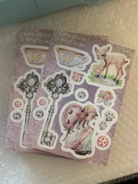 Image 2 of i am where i need to be sticker sheet 