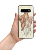 Image 6 of Antique Anatomical Illustration Human Posterior Musculature Clear Case for Samsung®