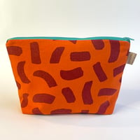 Image 3 of French Workwear Orange Washbag