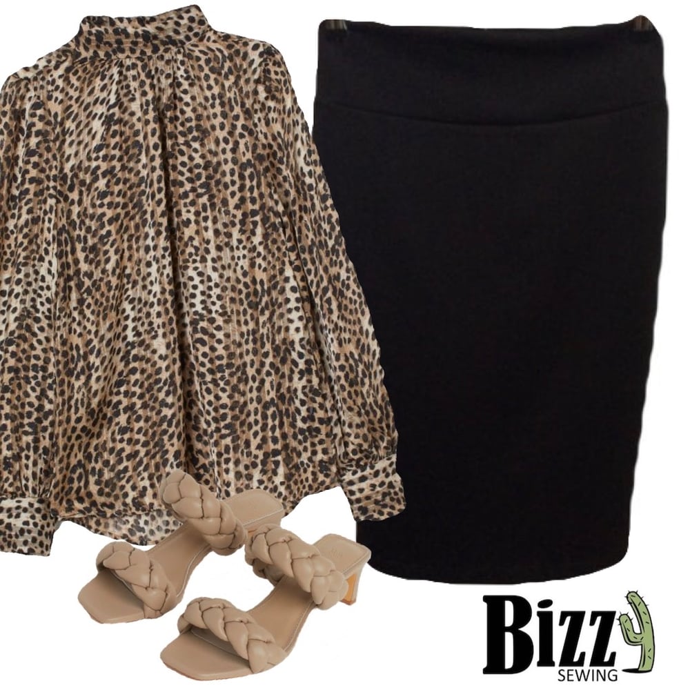 Little Black Bizzy Skirt