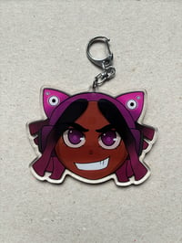 Image of Gamer girl keychain