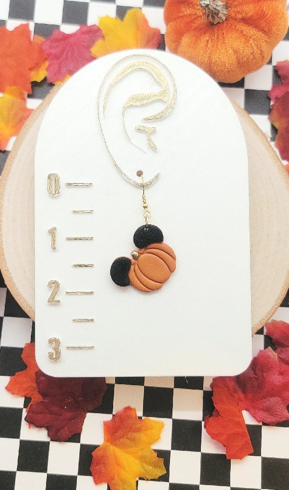 Image of Pumpkin Mouse Dangles