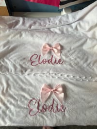 Image 2 of Personalised baby blanket 