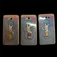 Image 2 of deadstock 2005 happy bunny necklaces