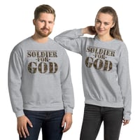 Image 5 of Soldier For God Unisex Sweatshirt