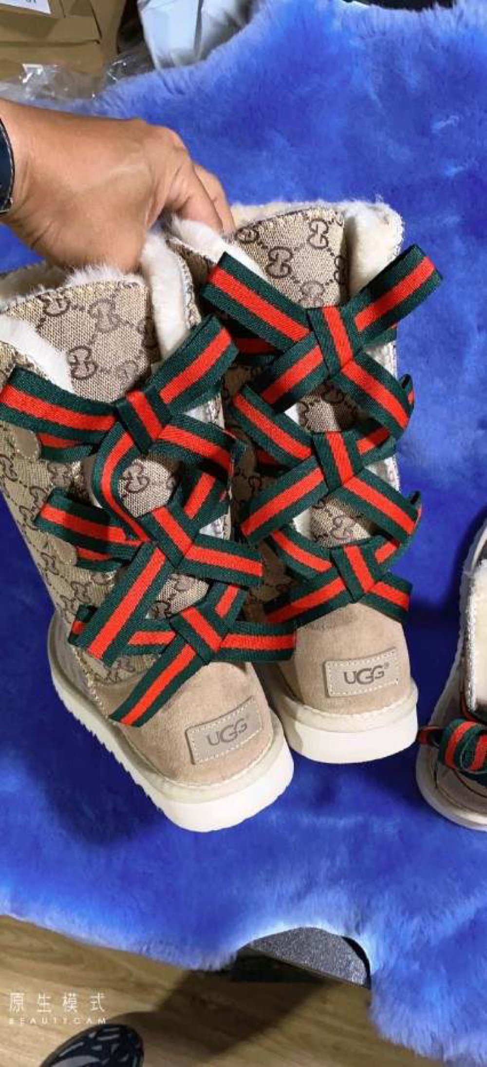 Gucci Bow Ugg boots