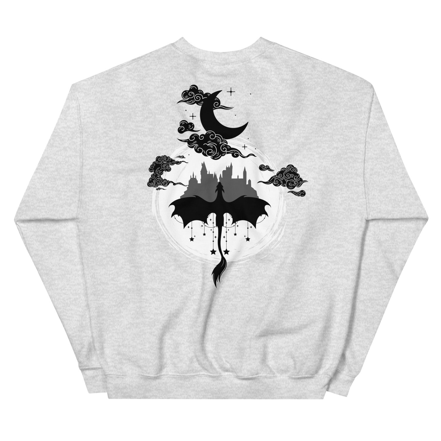 Image of Dragon stars noir Unisex Sweatshirt