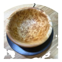 Image 4 of Adorable little birdseye burl bowl