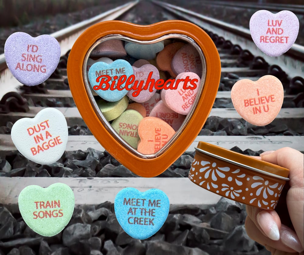 Image of BILLYHEARTS with Heart Shaped Tin