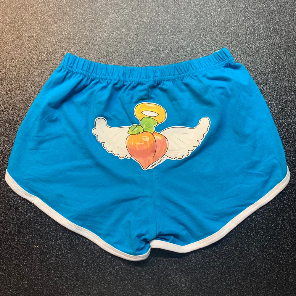 Peach Booty Shorts SMALL