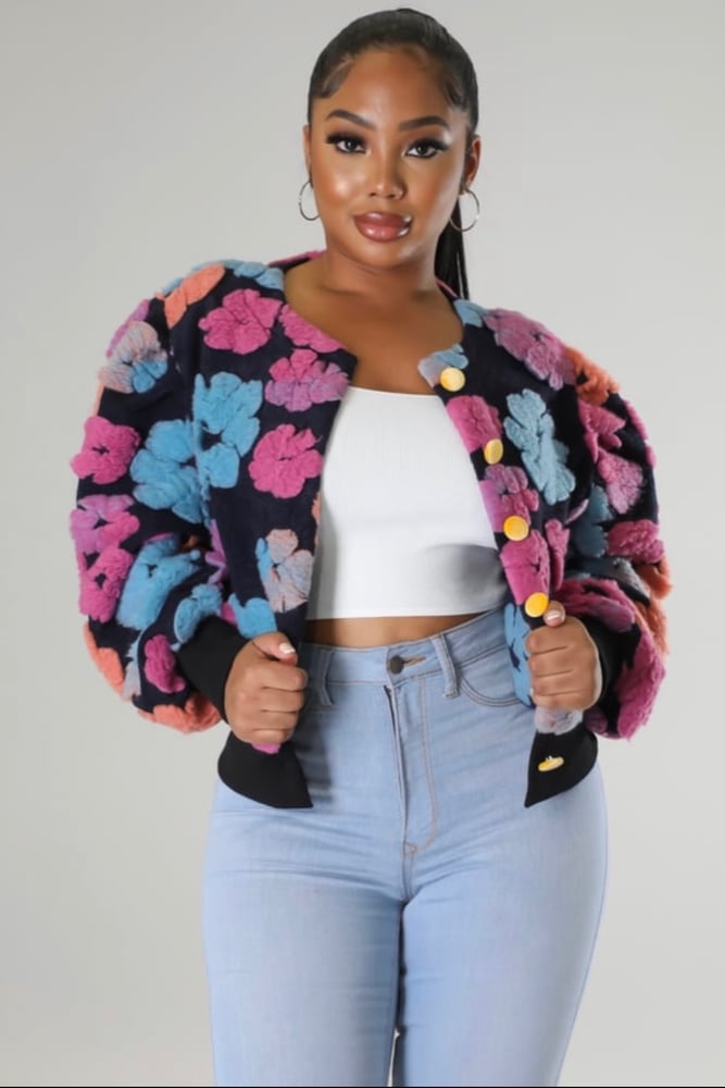 Image of Flower Bloom Cardian/Jacket