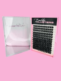 Image 1 of #2-“Wispy Baddie” Textured D-Curl Lash Clusters (DX30) | Baddie Clusters