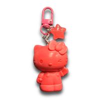Red Cat Keychain