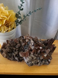 Image 6 of 6lb Rare Hematite Smoky / Rose Quartz Crystal Specimen