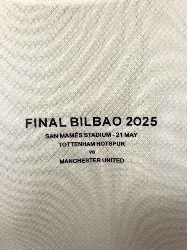 Image of PRE ORDER: Tottenham Hotspur “JOHNSON 22” 2024/25 Home Europa Final Shirt (XL)