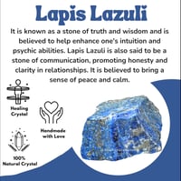 Image 2 of Lapis Lazuli Tumble Stone 