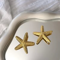Image 3 of Starfish Necklace & Earrings Set