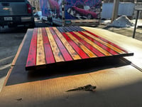 Image 5 of Wooden American Flag