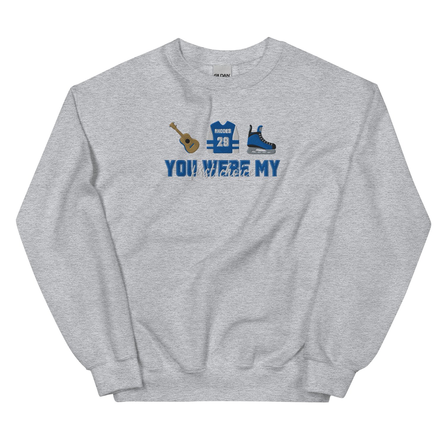 Image of Officially licensed Austin embroidered Unisex Sweatshirt