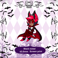 Vampire Alastor Enamel Pin (Pre-Order) (Full body)