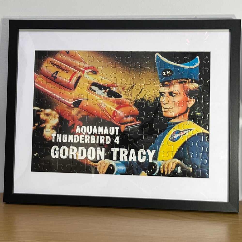 Thunderbirds - Gordon Tracy and Thunderbird 4, 100-piece Jigsaw by King, 1993