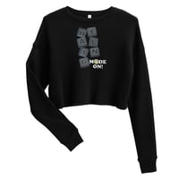 Image 5 of Women HEALING MODE Crop Sweatshirt