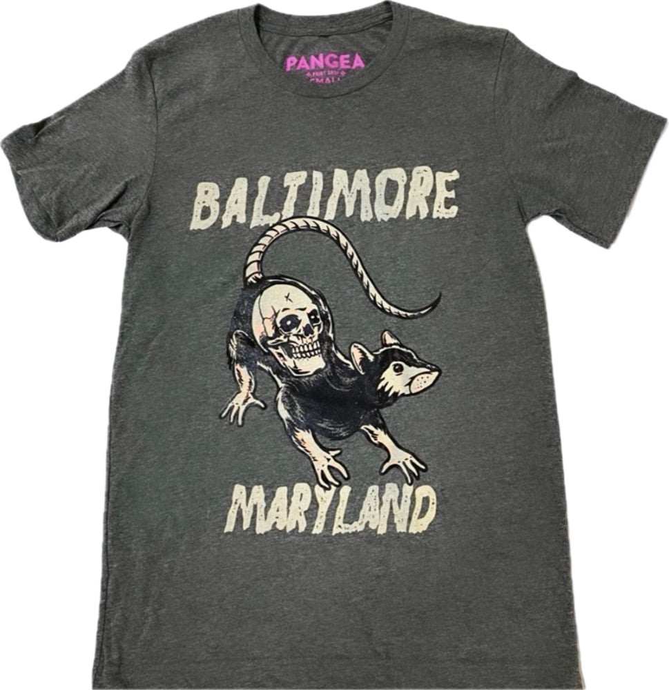 Image of Baltimore Rat Skull Shirt (free shipping)