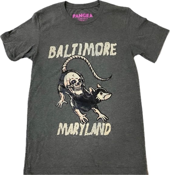 Image of Baltimore Rat Skull Shirt (free shipping)