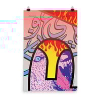 Image 1 of IF NATURE BURNS Poster