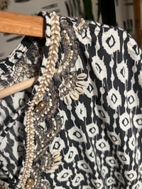 Image 2 of south moon under beaded boho top