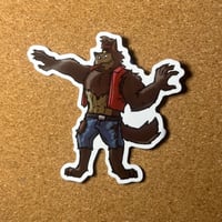 Image 1 of Dire Chad Sticker